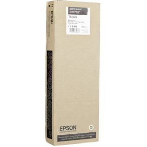 Epson Inktpatroon mat zwart T 636 700 ml T 6368