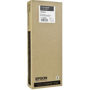 Epson Inktpatroon photo zwart T 636 700 ml T 6361