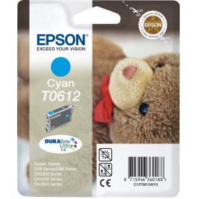 Epson inktpatroon cyaan DURABrite Ultra Ink T 061 T 0612