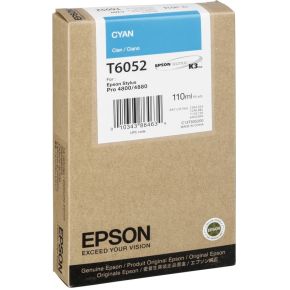 Epson Inktpatroon Cyaan T 605 110 Ml T 6052 epson kopen in de aanbieding