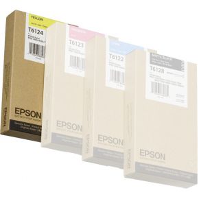 Epson inktpatroon geel T 612 220 ml T 6124