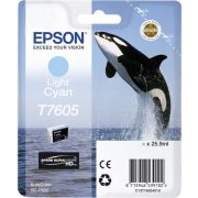 Epson-inktpatroon-licht-cyaan-T-7605