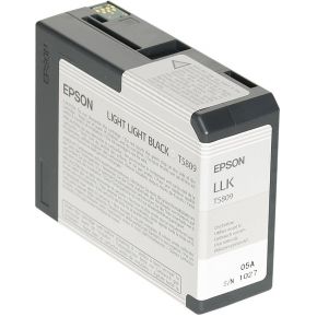 Epson inktpatroon licht licht zwart T 580 80 ml T 5809