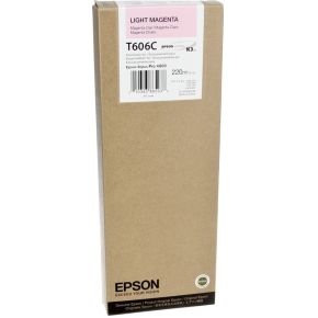 Epson Inktpatroon light magenta T 606 220 ml T 606C