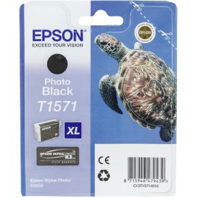 Epson inktpatroon photo zwart T 157 T 1571