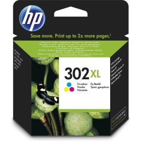 HP F6U67AE Inktpatroon 3-kleuren nr. 302 XL