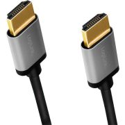 LogiLink-CHA0100-HDMI-kabel-1-m-HDMI-Type-A-Standaard-Zwart-Grijs