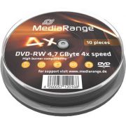 MediaRange MR450 lege dvd 4,7 GB DVD-RW 10 stuk(s)