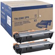 Brother TN-3380 Twinpack Toner zwart
