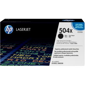 HP Toner CE 250 X zwart nr. 504 X