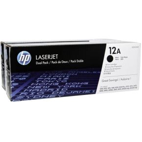HP Toner Q 2612 AD zwart A 12 dubbelpak