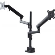 StarTech.com Dubbele Monitor Arm voor Bureaumontage, Full Motion Monitorbeugel voor 2x VESA-displays