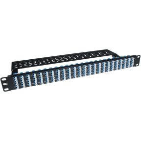 ACT Fiber panel high density 96 verbindingen / 192 fibers LC singlemode OS2