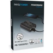 RealPower-PB-10000PD-Black-powerbank-10000-mAh-Zwart