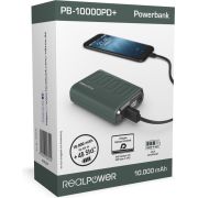 RealPower-PB-10000PD-Midnight-Green-powerbank-10000-mAh-Groen