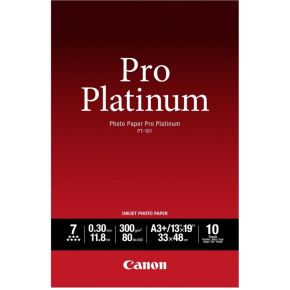 Canon Pt 101 A 3 10 Vel Photo Paper Pro Platinum 300 canon kopen in de aanbieding