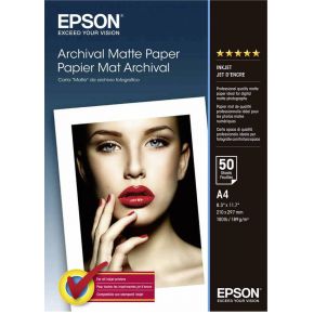 Epson S041342 Archival Mat Papier A4 50 vel 189 gram