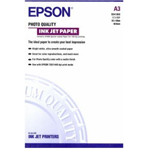 Epson Photo Quality Inkjet Paper A 3 105 g. 100 vel S 041068