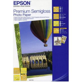 Epson Premium Semigloss Photo Papier 10x15. 50 vel 251 g