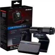 AVerMedia-BO311D-Live-Streamer-DUO-webcam-2-MP-1920-x-1080-Pixels-USB-2-0-Zwart
