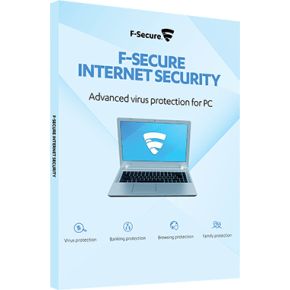 F-SECURE Internet Security Meertalig Volledige licentie 1 jaar