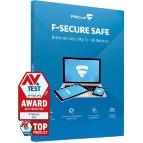 F-SECURE SAFE, 1 year, 3 devices 1 jaar
