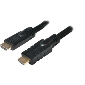 LogiLink CHA0010 HDMI kabel 10 m HDMI Type A (Standaard) Zwart