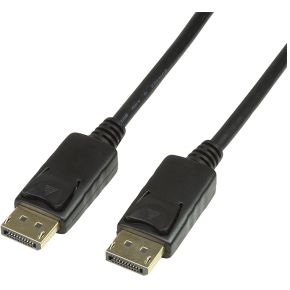 LogiLink CV0076 DisplayPort kabel 7,5 m Zwart