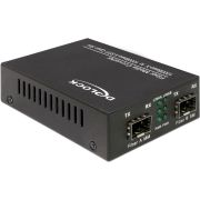 DeLOCK 86203 netwerk media converter 1000 Mbit/s Zwart