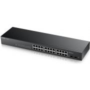 Zyxel-GS-1900-24-v2-Managed-L2-Gigabit-Ethernet-10-100-1000-1U-Zwart-netwerk-switch