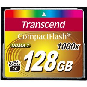 Transcend Compact Flash 128GB 1000x