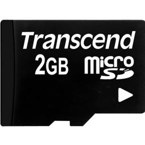 Transcend microSD 2GB SD-Adapter