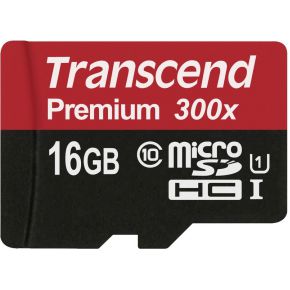 Transcend Microsdhc 16Gb Class 10 Uhs I 300X transcend kopen in de aanbieding