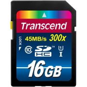 Transcend SDHC 16GB Class10 UHS-I 300x Premium