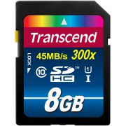 Transcend SDHC 8GB Class10 UHS-I 300x Premium