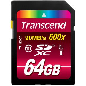 Transcend SDXC 64GB Class10 UHS-I 600x Ultimate
