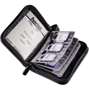Hama Memory Card Wallet 18 SD zwart 95983