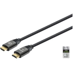 Manhattan 355933 HDMI kabel 1 m HDMI Type A (Standaard) Zwart