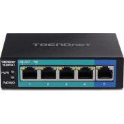 Trendnet-TE-GP051-netwerk-Unmanaged-Gigabit-Ethernet-10-100-1000-Power-over-Ethernet-PoE-netwerk-switch