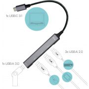 i-tec-Metal-USB-C-HUB-1x-USB-3-0-3x-USB-2-0