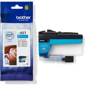 Brother LC-427C inktcartridge 1 stuk(s) Origineel Normaal rendement Cyaan