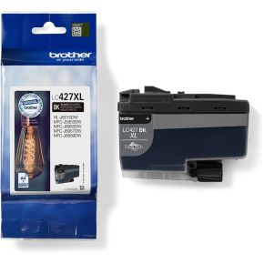 Brother LC-427XLBK inktcartridge 1 stuk(s) Origineel Hoog (XL) rendement Zwart