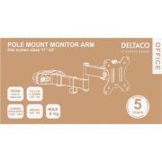 Deltaco-ARM-0305-32-Single-Monitor-Arm
