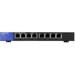 Linksys Unmanaged Gigabit PoE+ 8-port (50W) netwerk switch