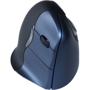 Evoluent Evoluent VerticalMouse 4 Draadloze rechtshandig blauw/zwart