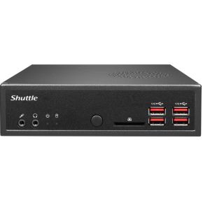Shuttle XPÐ¡ slim DH32U 1,35L maat pc Zwart Intel SoC 7505