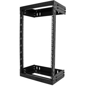 StarTech.com 18U 19 Wandmonteerbare Server Rack, Verstelbare Diepte 12-20 , 2 Post Open Frame Serve