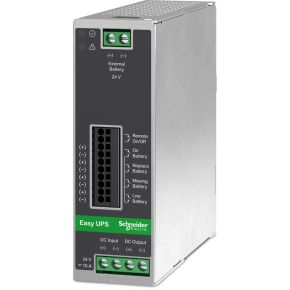 APC BVS480XDPDR 24V DC UPS "“ 480Watt, 24V, 20A, DIN-Rail montage, Power Module zonder accu