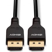 Lindy-36460-DisplayPort-kabel-0-5-m-Zwart