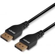 Lindy-36460-DisplayPort-kabel-0-5-m-Zwart